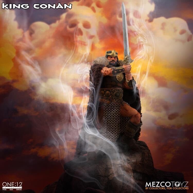 Amazon.co.jp: MEZCO TOYZ One:12 キング コナン 未開封 King Conan 1